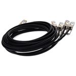Picture of Cisco® QDD-4QSFP56-400-CU2-5M Compatible TAA Compliant 400GBase-CU QSFP-DD 400G to 4xQSFP56 100G PAM-4 Direct Attach Cable (Passive Twinax, 2.5m)