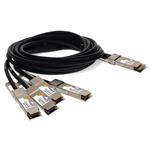 Picture of Cisco® QDD-4QSFP56-400-CU2-5M Compatible TAA Compliant 400GBase-CU QSFP-DD 400G to 4xQSFP56 100G PAM-4 Direct Attach Cable (Passive Twinax, 2.5m)