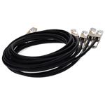 Picture of Cisco® QDD-4ZQ100-CU2-5M Compatible TAA Compliant 400GBase-CU QSFP-DD 400G to 4xQSFP56 100G PAM-4 Direct Attach Cable (Passive Twinax, 2.5m)