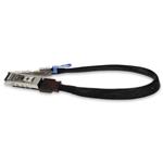 Picture of 100GBase-CU QSFP28 to QSFP28 Male to Female Direct Attach Extension Cable (Passive Twinax, 36cm, 30AWG)