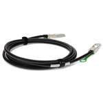 Picture of MSA and TAA Compliant 100GBase-CU QSFP28 to QSFP28 Direct Attach Cable (Passive Twinax, 2.5m, 26AWG, -40 to 85C)