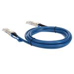 Picture of MSA and TAA Compliant 100GBase-CU QSFP28 to QSFP28 Blue Direct Attach Cable (Passive Twinax, 2m)