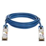 Picture of MSA and TAA Compliant 100GBase-CU QSFP28 to QSFP28 Blue Direct Attach Cable (Passive Twinax, 2m)