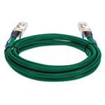 Picture of MSA and TAA 100GBase-CU QSFP28 to QSFP28 Direct Attach Cable (Passive Twinax, 2m, Green)