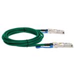 Picture of MSA and TAA 100GBase-CU QSFP28 to QSFP28 Direct Attach Cable (Passive Twinax, 2m, Green)