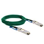 Picture of MSA and TAA 100GBase-CU QSFP28 to QSFP28 Direct Attach Cable (Passive Twinax, 2m, Green)