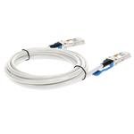 Picture of MSA and TAA Compliant 100GBase-CU QSFP28 to QSFP28 White Direct Attach Cable (Passive Twinax, 2m)