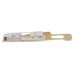 Picture of Arista Networks® QSFP-100G-SR4 Compatible TAA 100GBase-SR4 QSFP28 Transceiver (MMF, 850nm, 100m, MPO, DOM)
