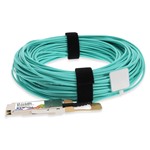Picture of Cisco® Compatible TAA 100GBase-AOC QSFP28 Active Optical Cable (850nm, MMF, 22m)