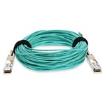 Picture of Extreme Networks® Compatible TAA 100GBase-AOC QSFP28 Active Optical Cable (850nm, MMF, 25m)