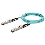Picture of Cisco® Compatible TAA 100GBase-AOC QSFP28 to QSFP28 Low Power Active Optical Cable (850nm, MMF, 3m, Infiniband EDR, LSZH)