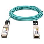Picture of Cisco® Compatible TAA 100GBase-AOC QSFP28 to QSFP28 Low Power Active Optical Cable (850nm, MMF, 3m, Infiniband EDR, LSZH)