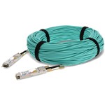 Picture of MSA and TAA 100GBase-AOC QSFP28 Active Optical Cable (850nm, MMF, 57m)