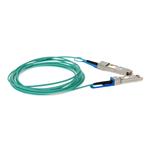 Picture of Cisco® Compatible TAA Compliant 10GBase-AOC QSFP+ to SFP+ Active Optical Cable (850nm, MMF, 1m)