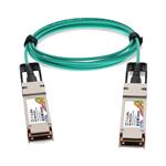 Picture of MSA and TAA Compliant 200GBase-AOC QSFP56 to QSFP56 Active Optical Cable (850nm, MMF, 15m)