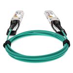 Picture of MSA and TAA Compliant 200GBase-AOC QSFP56 to QSFP56 Active Optical Cable (850nm, MMF, 1m)