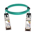 Picture of MSA and TAA Compliant 200GBase-AOC QSFP56 to QSFP56 Active Optical Cable (850nm, MMF, 1m)