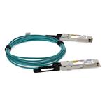 Picture of MSA and TAA Compliant 40GBase-AOC QSFP+ Active Optical Cable (850nm, MMF, 3m, Plenum)