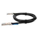 Picture of Cisco® Compatible TAA 40GBase-CU QSFP+ to QSFP+ Direct Attach Cable (Passive Twinax, 0.5m, Infiniband FDR10, 30AWG, LSZH)