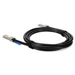 Picture of MSA and TAA 40GBase-CU QSFP+ to QSFP+ Direct Attach Cable (Passive Twinax, 0.5m, Infiniband FDR10, 30AWG, LSZH)