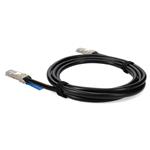 Picture of Juniper Networks® Compatible TAA 40GBase-CU QSFP+ to QSFP+ Direct Attach Cable (Passive Twinax, 0.5m, Infiniband FDR10, 30AWG, LSZH)