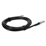 Picture of Juniper Networks® Compatible TAA 40GBase-CU QSFP+ to QSFP+ Direct Attach Cable (Passive Twinax, 0.5m, Infiniband FDR10, 30AWG, LSZH)