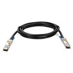 Picture of Juniper Networks® Compatible TAA 40GBase-CU QSFP+ to QSFP+ Direct Attach Cable (Passive Twinax, 0.5m, Infiniband FDR10, 30AWG, LSZH)