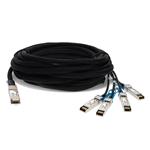 Picture of Mellanox® Compatible TAA 40GBase-CU QSFP to 4xSFP+ Transceiver (Twinax DAC, 7m, Active)
