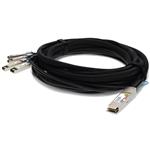 Picture of Arista Networks® Compatible TAA 40GBase-CU QSFP+ to 4xSFP+ Direct Attach Cable (Passive Twinax, 2.5m)