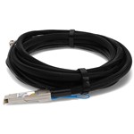 Picture of Mikrotik® Compatible TAA Compliant 40GBase-CU QSFP+ to 4xSFP+ Direct Attach Cable (Passive Twinax, 3m)
