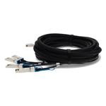 Picture of Cisco® QSFP-4x10G-AC7M Compatible TAA Compliant 40GBase-CU QSFP+ to 4xSFP+ Direct Attach Cable (Active Twinax, 7m)