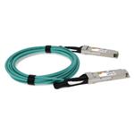 Picture of MSA and TAA Compliant 56GBase-AOC QSFP+ Active Optical Cable (850nm, MMF, 15m)