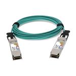 Picture of MSA and TAA Compliant 56GBase-AOC QSFP+ Active Optical Cable (850nm, MMF, 15m)