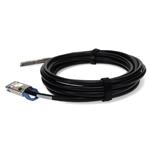 Picture of MSA and TAA Compliant 10GBase-CX QSFP+ to CX4 Direct Attach Cable (Passive Twinax, 2m)