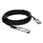 Picture of MSA and TAA Compliant 10GBase-CX QSFP+ to CX4 Direct Attach Cable (Passive Twinax, 2m)