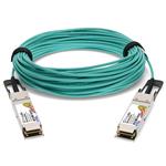 Picture of Cisco® Compatible TAA Compliant 40GBase-AOC QSFP+ Active Optical Cable (850nm, MMF, 50m)