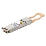 Picture of MSA and TAA 400GBase-SR4 QSFP112 Transceiver (MMF, 850nm, 50m, MPO, DOM, CMIS 5.0, Flat Top)