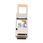Picture of MSA and TAA 400GBase-SR4 QSFP112 Transceiver (MMF, 850nm, 50m, MPO, DOM, CMIS 5.0, Flat Top)