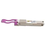 Picture of Cisco® Compatible TAA 100GBase-ZR4 Lite BX QSFP28 Transceiver (SMF, 1272.55nmTx/1310.19nmRx, 70km, LC, DOM)