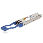 Picture of Ruckus Wireless® Compatible TAA 100GBase-LR4 QSFP28 Transceiver (SMF, 1295nm to 1309nm, 10km, LC, DOM)
