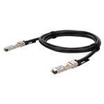 Picture of Cisco® Compatible TAA 100GBase-CU QSFP28 to QSFP28 Direct Attach Cable (Passive Twinax, 0.5m, Infiniband EDR, 30AWG, LSZH)