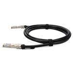 Picture of Juniper Networks® Compatible TAA 100GBase-CU QSFP28 to QSFP28 Direct Attach Cable (Passive Twinax, 0.5m, Infiniband EDR, 30AWG, LSZH)
