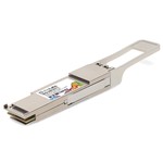 Picture of Fortinet® Compatible TAA 100GBase-ZR4 QSFP28 Transceiver (SMF, 1295nm to 1309nm, 80km, LC, DOM)