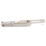 Picture of Fortinet® Compatible TAA 100GBase-ZR4 QSFP28 Transceiver (SMF, 1295nm to 1309nm, 80km, LC, DOM)