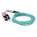 Picture of Cisco® Compatible TAA 100GBase-AOC QSFP28 to 2xQSFP28 Active Optical Cable (850nm, MMF, 4.5m)