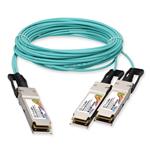 Picture of Cisco® Compatible TAA 100GBase-AOC QSFP28 to 2xQSFP28 Active Optical Cable (850nm, MMF, 5m)