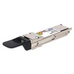 Picture of MSA and TAA 100GBase QSFP28 Loopback Transceiver with 0dB Attenuation, -40 to 85C