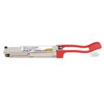Picture of Cisco® Compatible TAA Compliant OTU-4-ER4L 100GbE Dual-Rate QSFP28 Transceiver (SMF, 1295nm to 1309nm, 40km w/host FEC, LC, DOM)