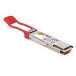 Picture of Huawei® Compatible TAA Compliant OTU-4-ER4L 100GbE Dual-Rate QSFP28 Transceiver (SMF, 1295nm to 1309nm, 40km w/host FEC, LC, DOM)