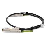 Picture of Mellanox® Compatible TAA 100GBase-CU QSFP56 to QSFP56 Direct Attach Cable (Passive Twinax, 0.5m)